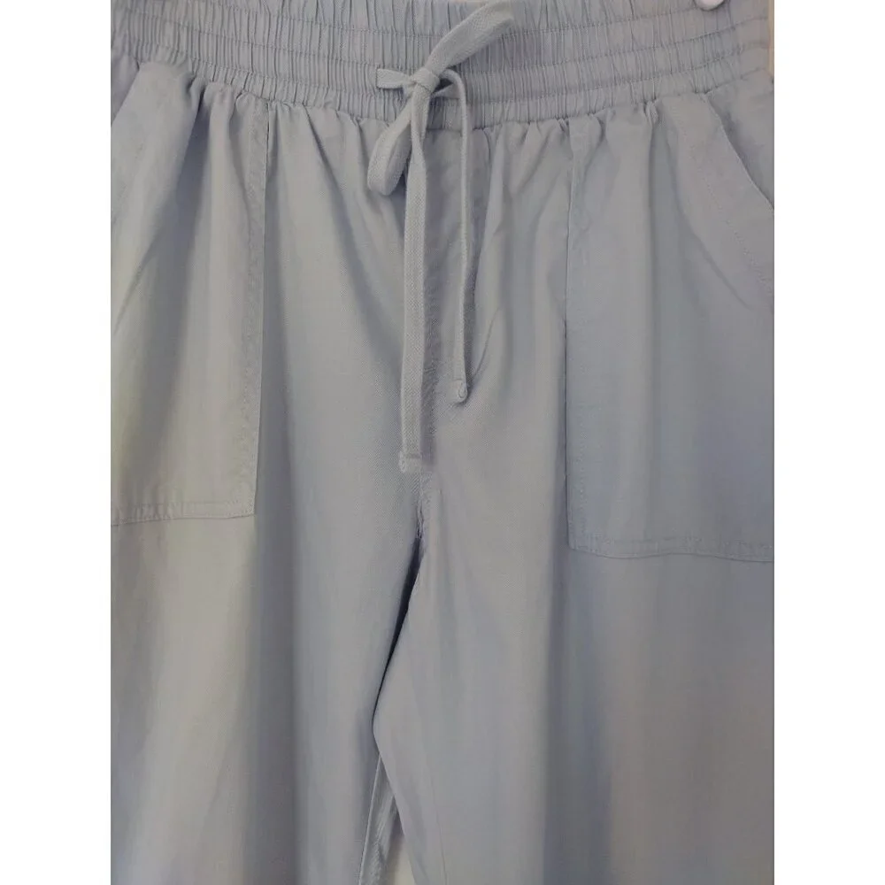 A NEW DAY, Lyocel and cotton pants for women, blue. Size M, NWT._4